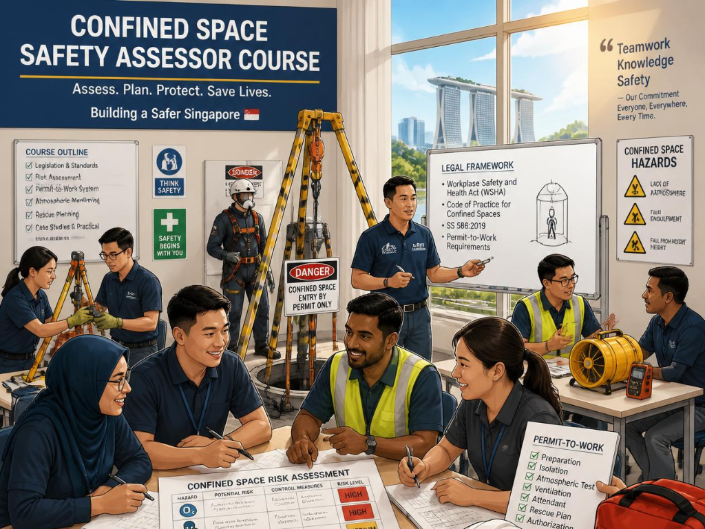 Confined Space Safety Assessor Course Singapore: Reg 9(b)