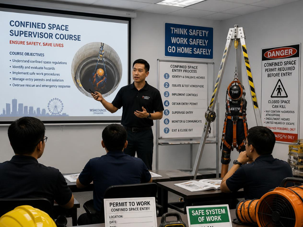 Confined Space Supervisor Course Singapore: What You Sign