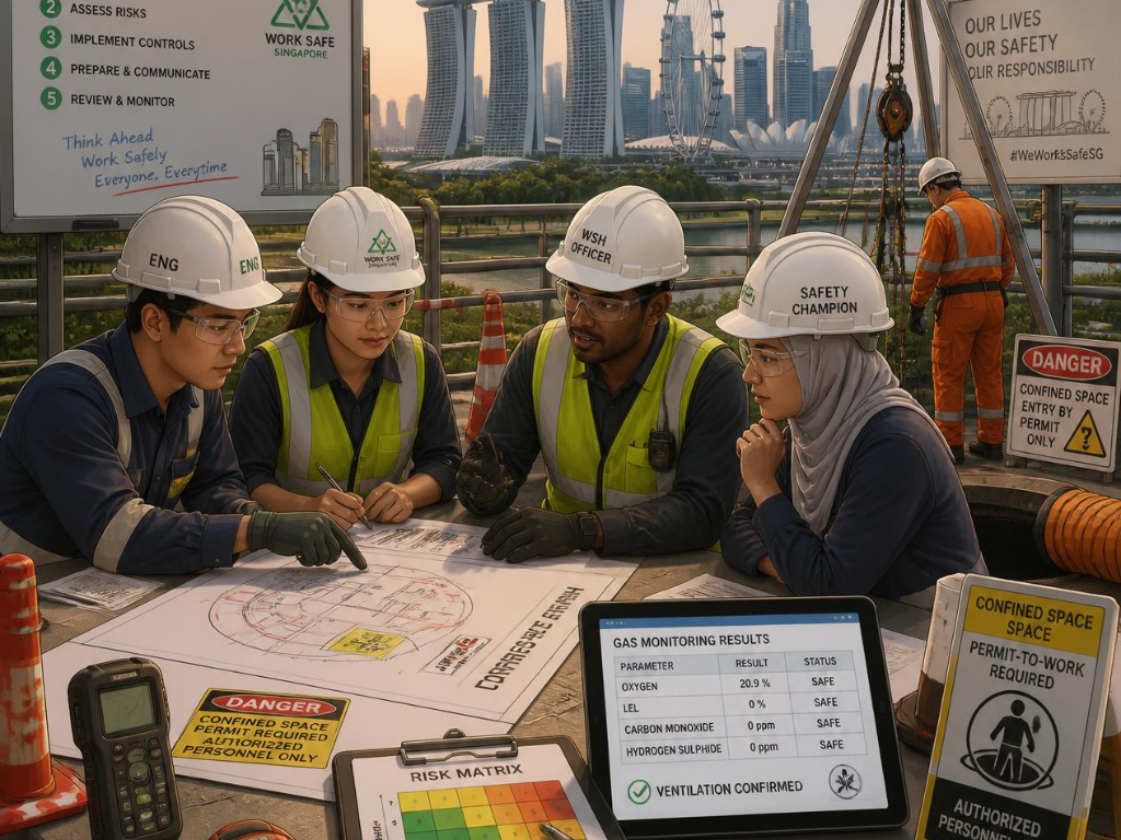 Confined Space Risk Assessment Singapore: Not Just HIRADC