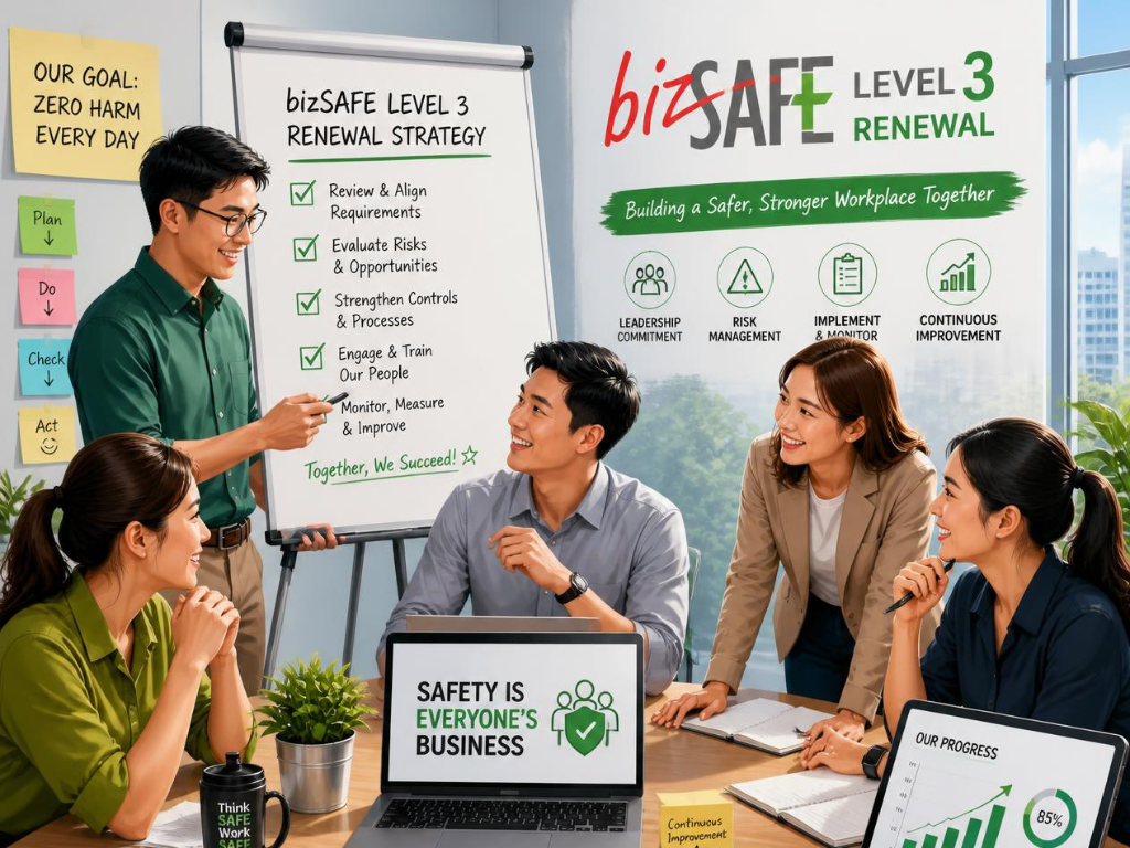 bizSAFE Level 3 Renewal: Start the Re-Audit 6 Months Out